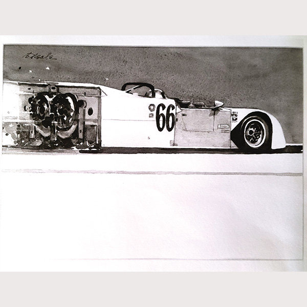 Chaparral 2J Print by Bill Neale
